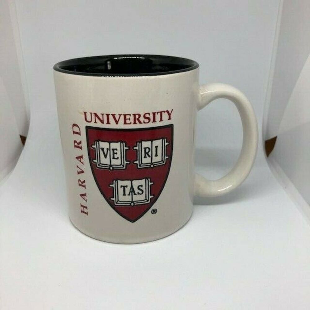 Harvard University White Coffee Tea Cup Mug Veritas